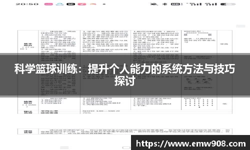 科学篮球训练：提升个人能力的系统方法与技巧探讨
